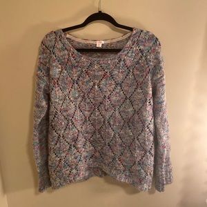 Multicolor Knit Sweater